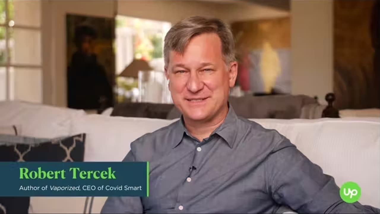 Robert tercek speaking to a camera